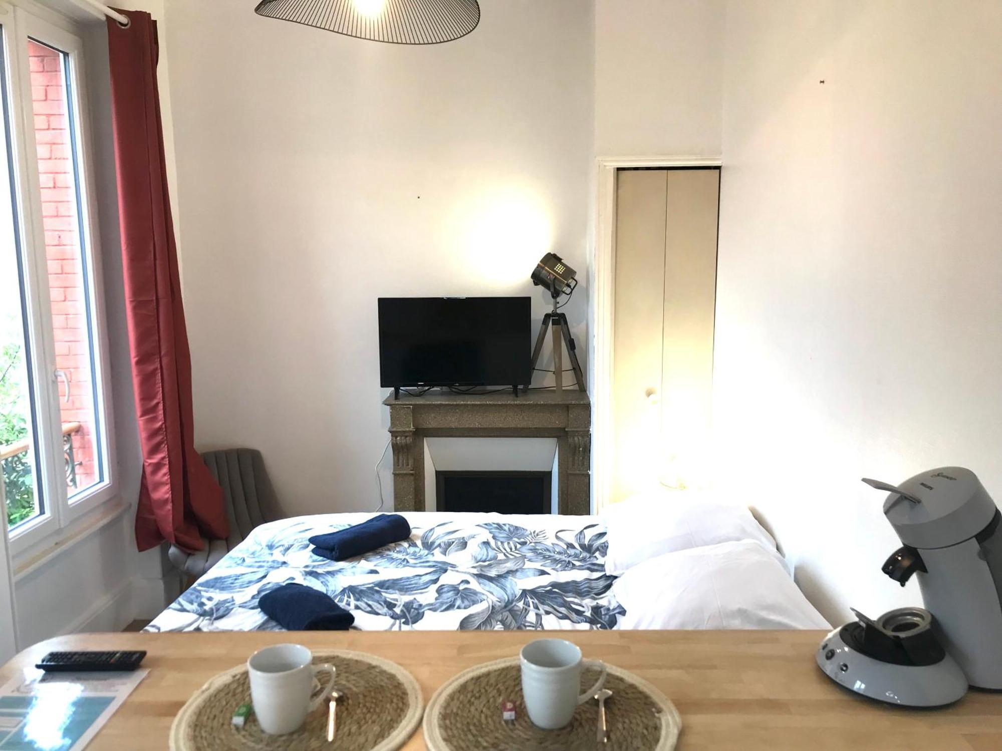 Apartment Le Castel Lily - Calme - Face Aux Parcs - Immeuble De Caractere Vichy